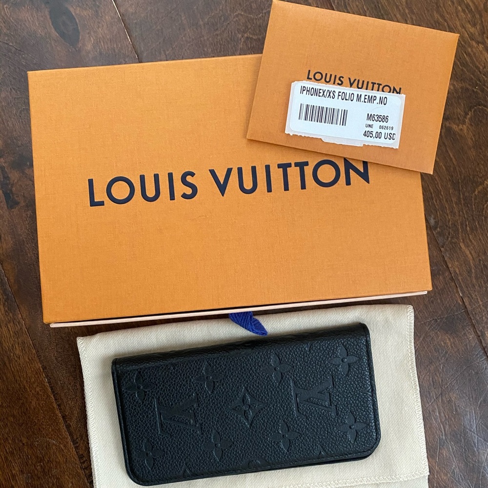 Authentic Louis Vuitton phone wallet.